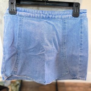 Mini Blue Jean skirt